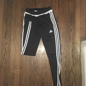 grey and white size XS adidas pants